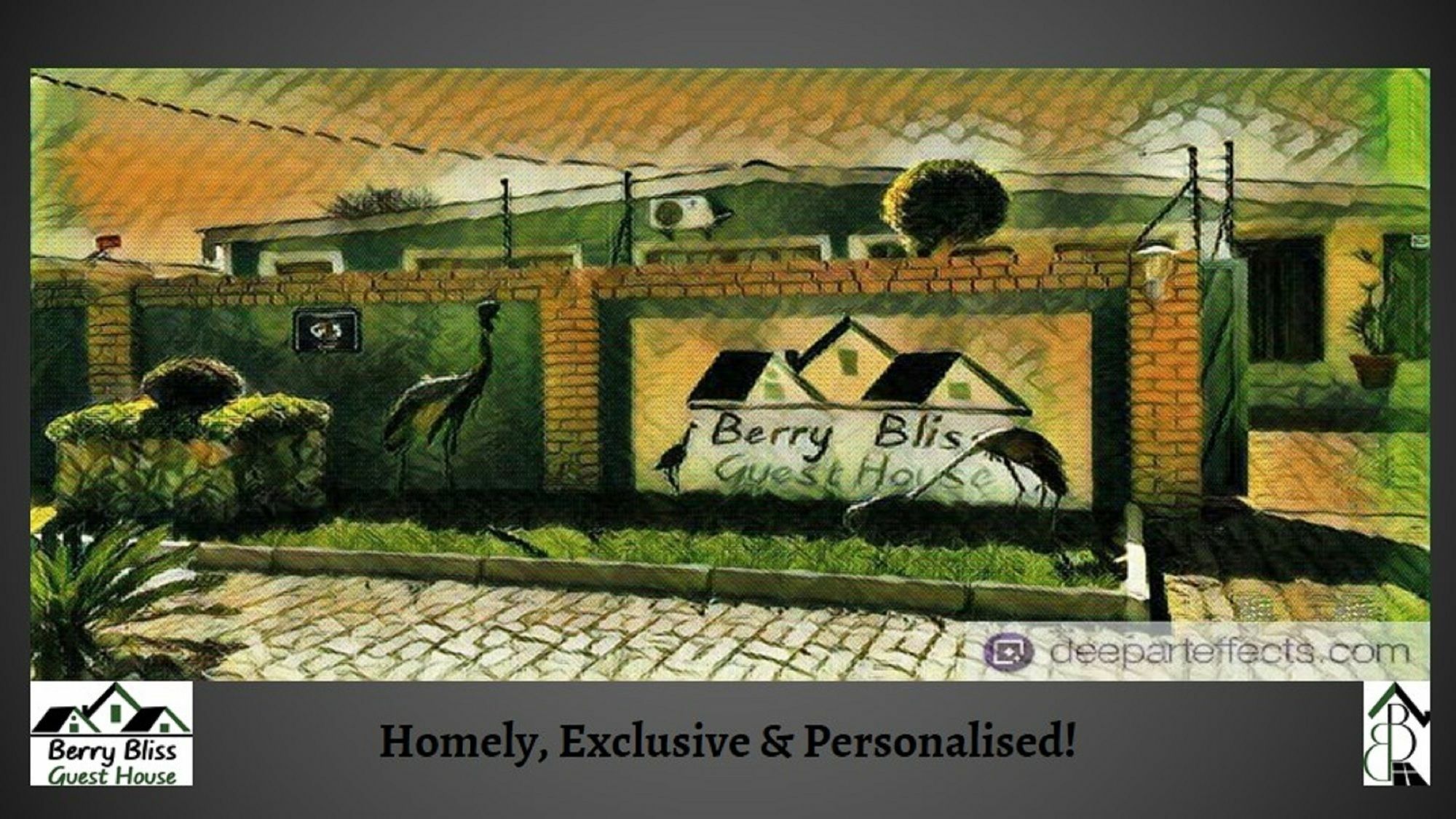 Berry Bliss Guest House Gaborone Exteriör bild