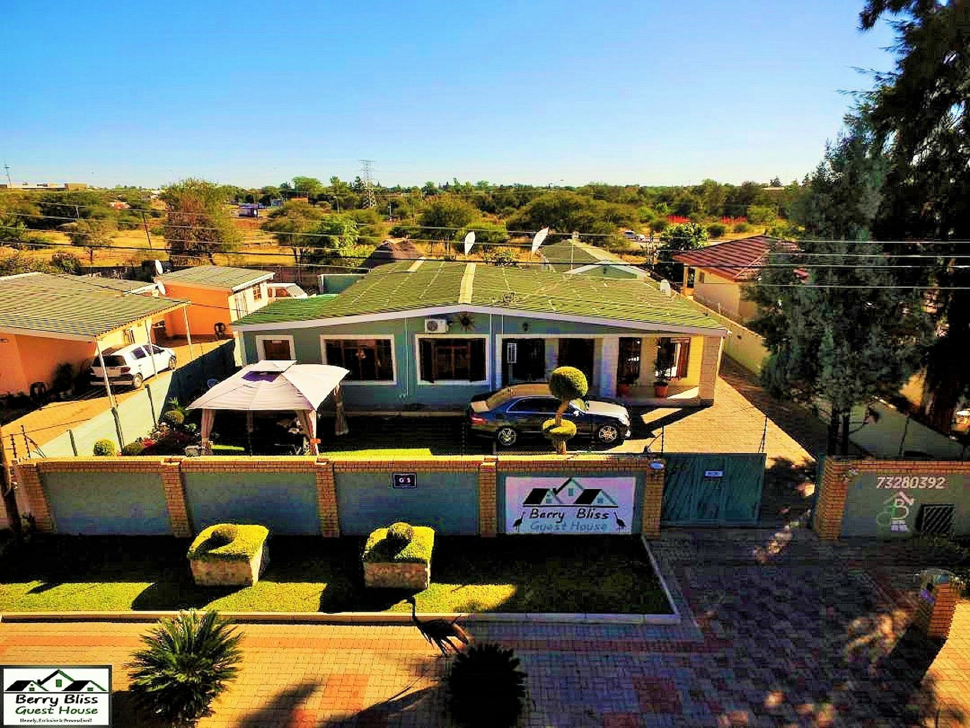 Berry Bliss Guest House Gaborone Exteriör bild