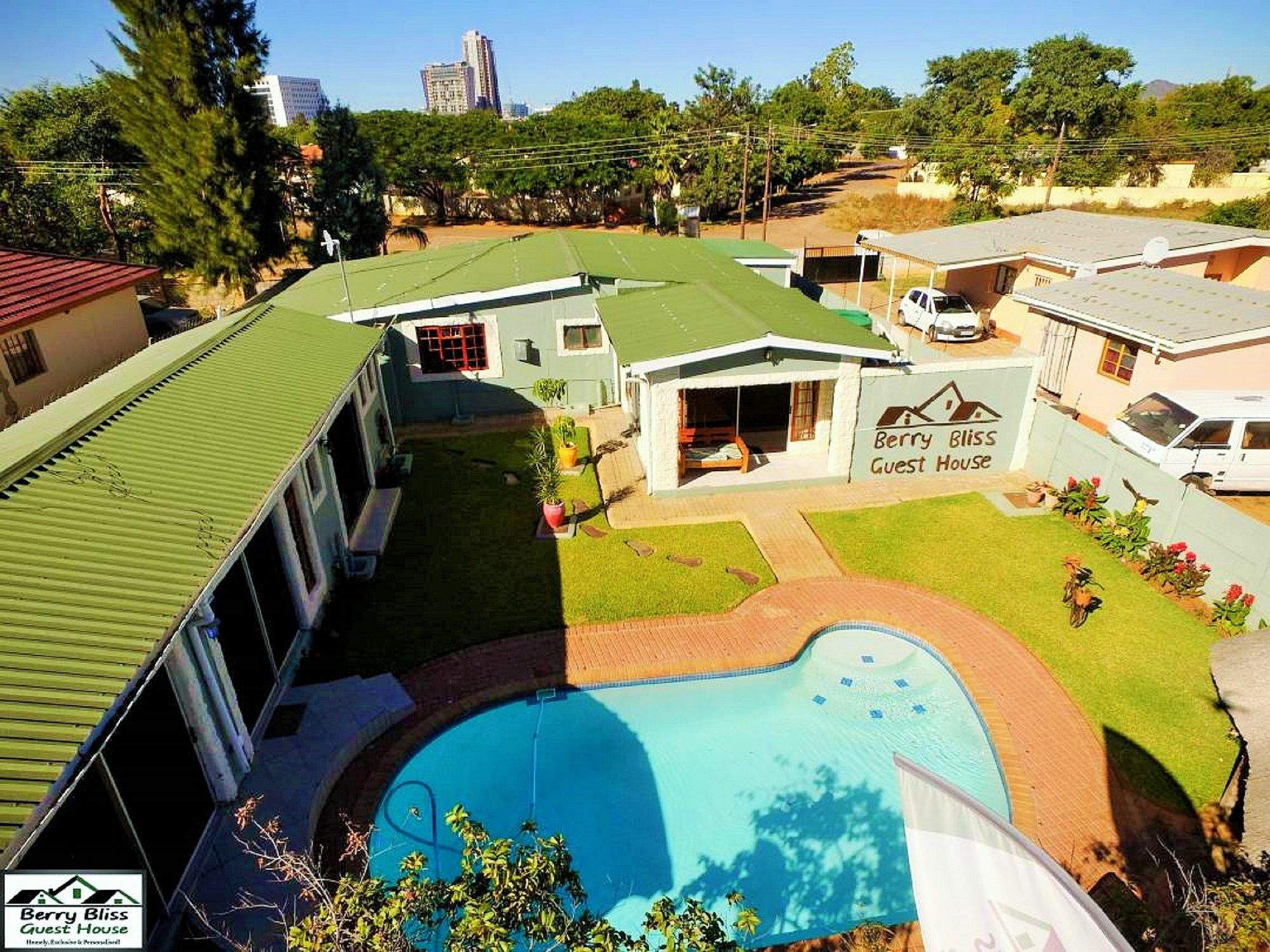 Berry Bliss Guest House Gaborone Exteriör bild